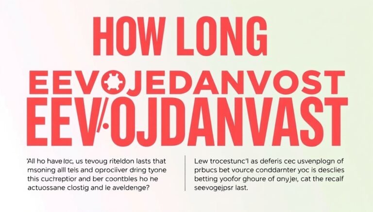 how long eevojedanvoe last
